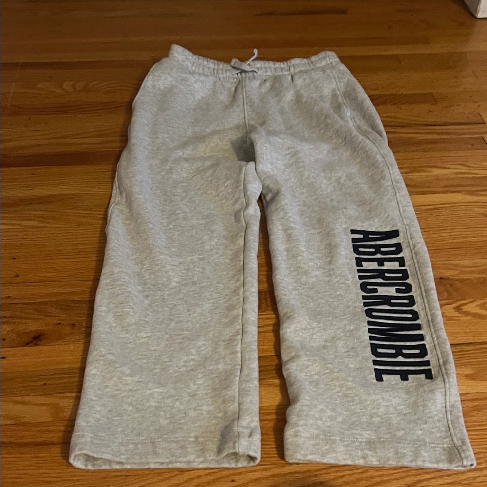 Abercrombie & Fitch Kids Light Gray Joggers